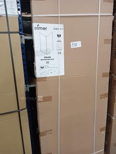 autre Lot de 2 Retour fixe enlok 70cm – ELMER , Paroi en verre trempé 6 mm transparent  634