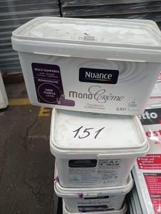 autre Lot de 15 sceaux de peinture , couleur Deep PURPLE , finition satin , 2,5L marqu  647