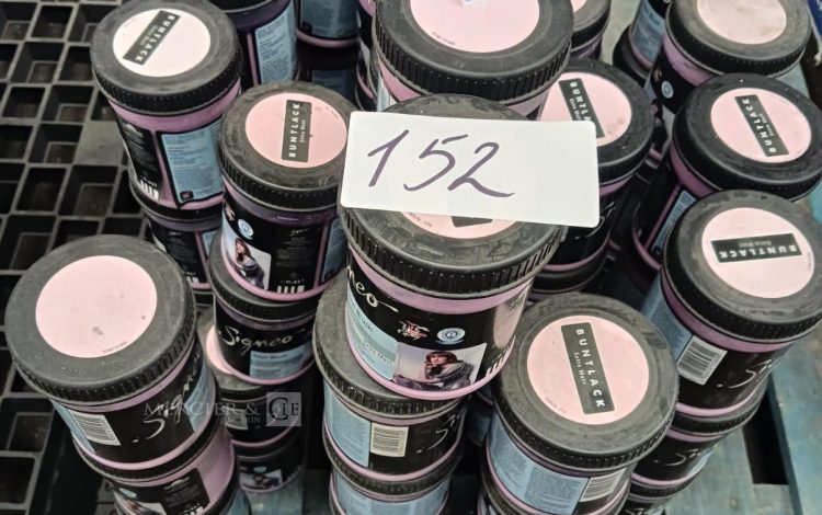 autre Lot de 78 sceaux de peinture de 0,43L , couleur Rose Blush , finition Extra Matt  648