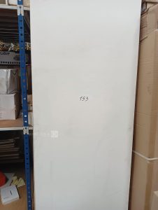 autre Lot de 8 portes sans bâtis, couleur blanche , dimensions 73cm x220cm  649