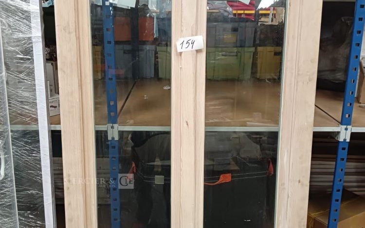 autre Porte-fenêtre de 98cm x 2 m ,en bois ,  FE sur ce verre , marque CALORIVER  650