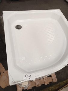 autre Lot de 2 bac à douche de 90 x 90cm couleur blanc  655