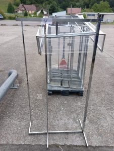 autre Lot de 15 portant vêtements  chromé, en inox  515
