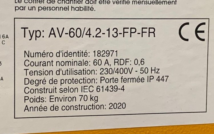 ELEKTRA AV-60/4.2-13-FP-FR  COF010137