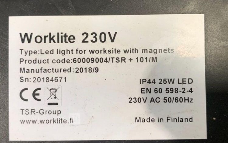 WORKLITE LED LIGHT  LAN010098