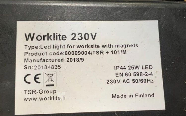 WORKLITE LED LIGHT  LAN010223