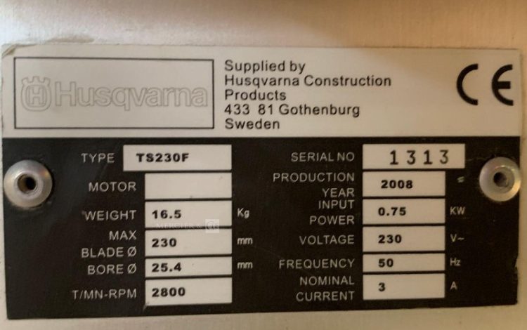 HUSQVARNA TS230F  COU010342