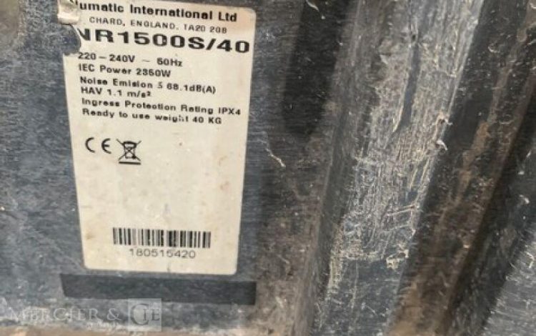NUMATIC NR1500S/40  60MAM72025