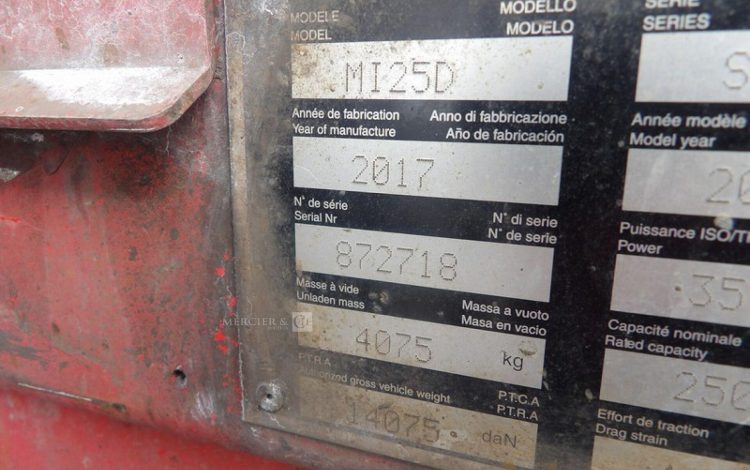 MANITOU MI25D  2735421
