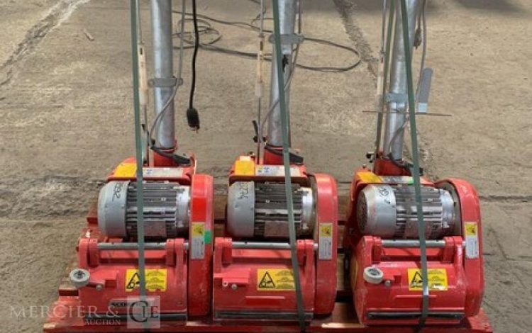 KUNZLE & TASIN FLOOR SANDER / SCORPION  114MAM7