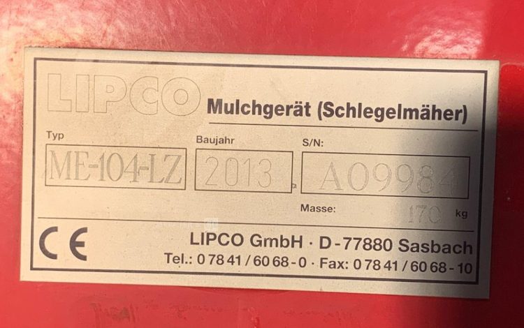 LIPCO ME-104-LZ  94MAM72025