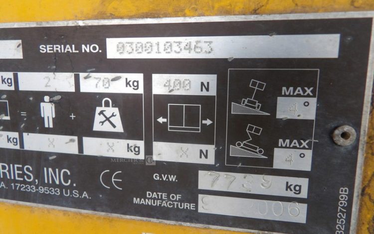 JLG 460SJ  2786