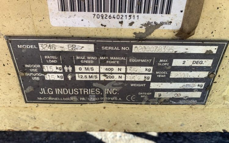 JLG 3246-E2  1713