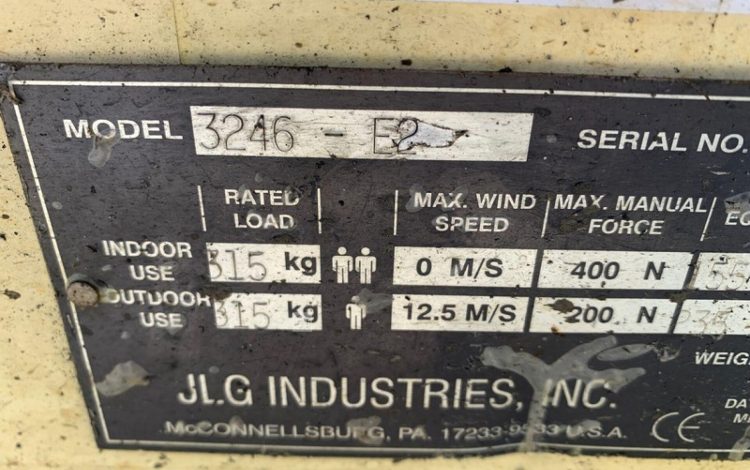 JLG 3246-E2  1713