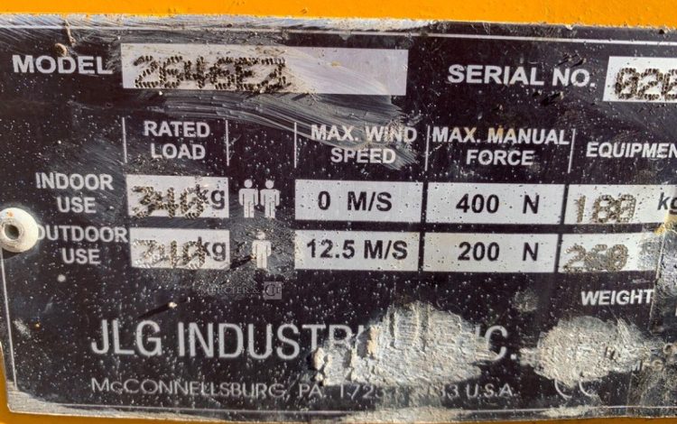 JLG 2646 E3  1991