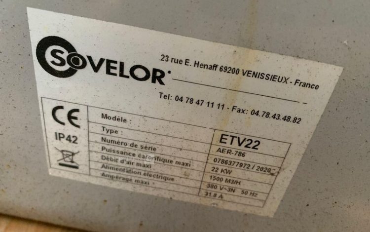 SOVELOR ETV22 / AER786  26MAM72025
