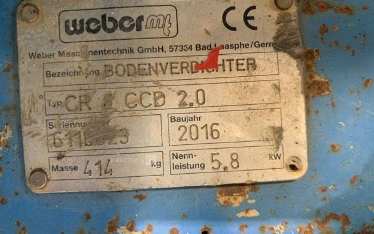 WEBER CR6 CCD 2.0  119MAM7