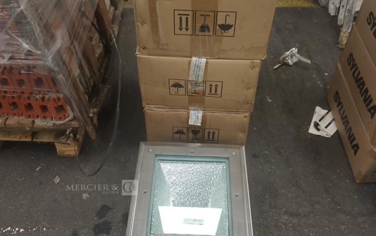 autre Lot de 4 lampes encastrables pour sol , Sylvania Palmyra Square , IP68 , 70W , 2  692