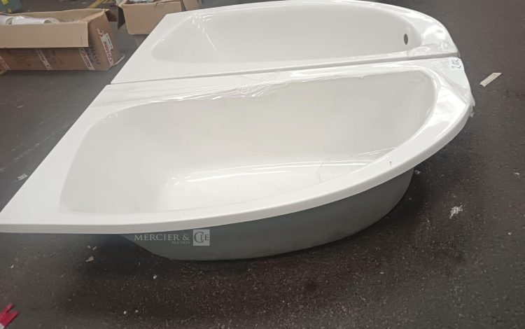 autre Lot de 2 baignoire de 160cm x90cm , couleur blanche  698
