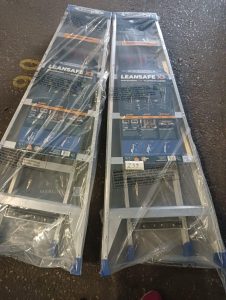autre Lot de 2 échelles en aluminium, combinée 3 en 1 multi-usage LEANSAFE X3 , marque  734