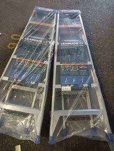 autre Lot de 2 échelles en aluminium, combinée 3 en 1 multi-usage LEANSAFE X3 , marque  735