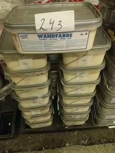 autre Lot de 20 sceaux de peinture 2,5L , Wandfarbe , finition mat  738
