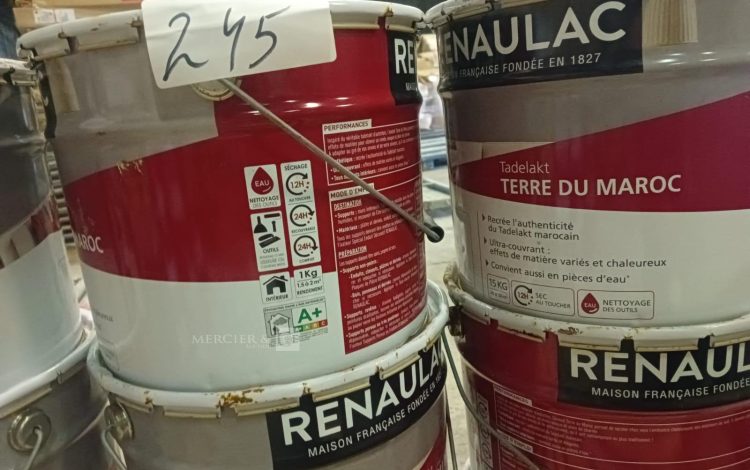 autre Lot de 12 sceaux de Tadelakt Terre de Maroc , couleur blanc à teinter, chaque sc  740