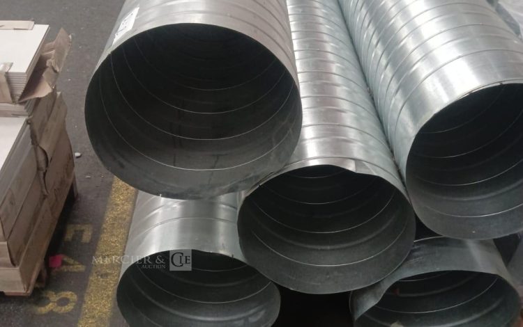 autre Lot de 5 tubes acier galvanisé , diamètre 40cm , longueur 3m  743