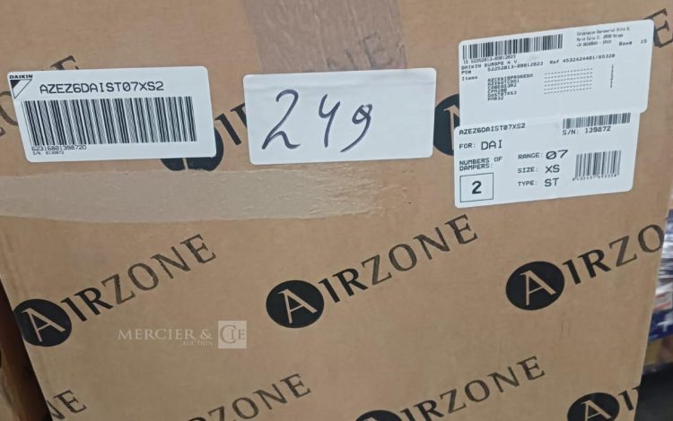 autre Lot de 2 Plénums de Soufflage IAQ et VMC AZEZ6DAISTO7XS2 marque AIRZONE  744