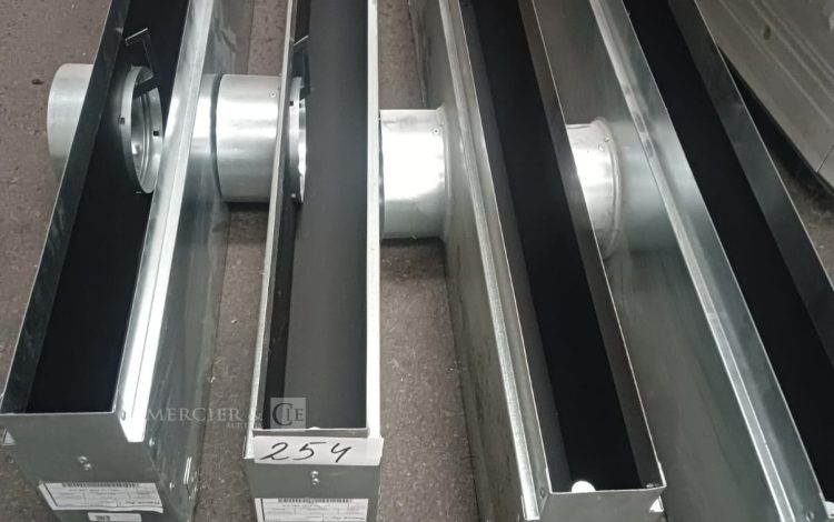 autre Lot de 4 Diffuseur linéaire invisible pour plafond staff  , PFU Lau Perl 1000-1  749