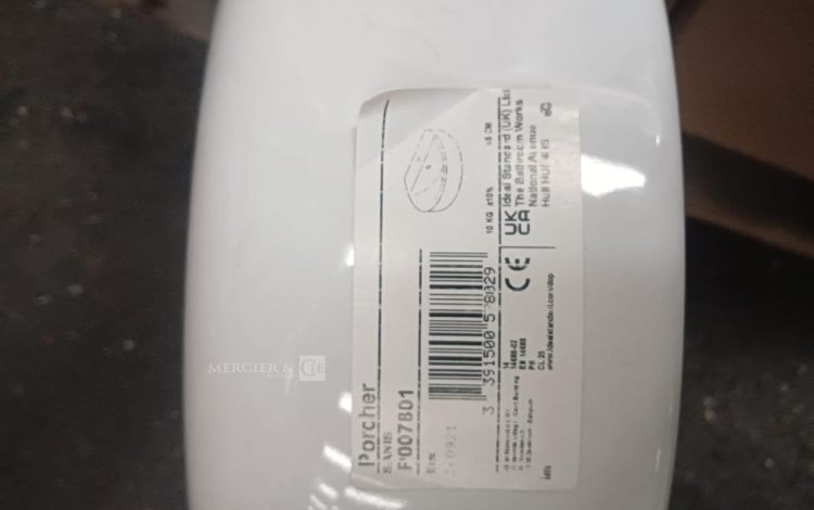 autre Lot de 3 lavabos avec pieds , lavabos de la marque PORCHER  764