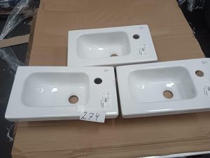 autre Lot de 3 laves mains de 25cm x 45cm , E132101 marque Ideal Standard  768