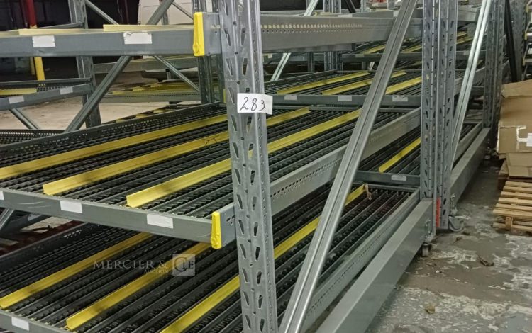 autre Lot de 5 paires de rayonnages dynamiques , chaque rayonnage à 170cm x 220 cm hau  777