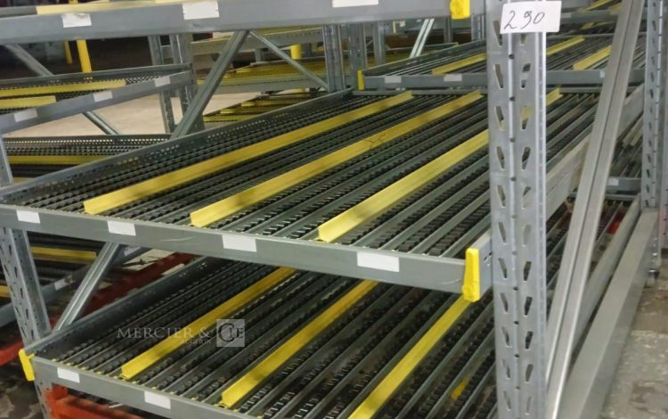 autre Lot de 3 paires de rayonnages dynamiques , chaque rayonnage à 170cm x220cm , hau  784