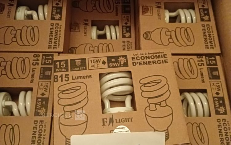 autre Lot d’environ 1000 ampoules 15W , 815 lumens , culot E27 , F light  787