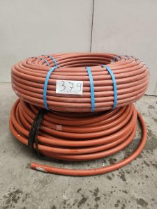 autre Lot de 2 couronnes de tube gainé rouge  120 m et 125 m  379