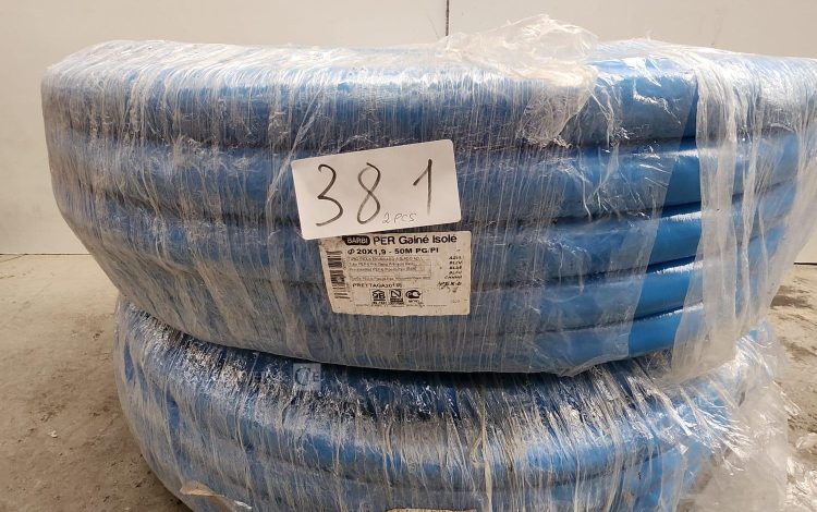 autre Lot de 2 couronnes de tubes PER gainés isolés  Ø20 mm  381