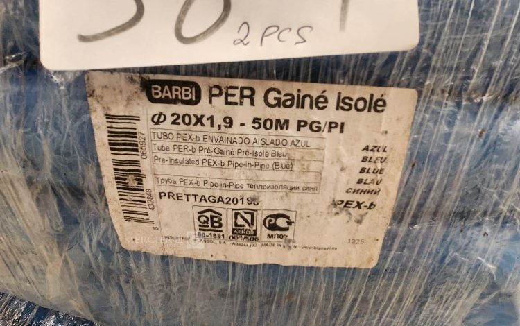 autre Lot de 2 couronnes de tubes PER gainés isolés  Ø20 mm  381