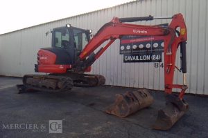 KUBOTA MINIPELLE U 55-4 KE LUXE – 1924H – AN 2019 ORA 56259