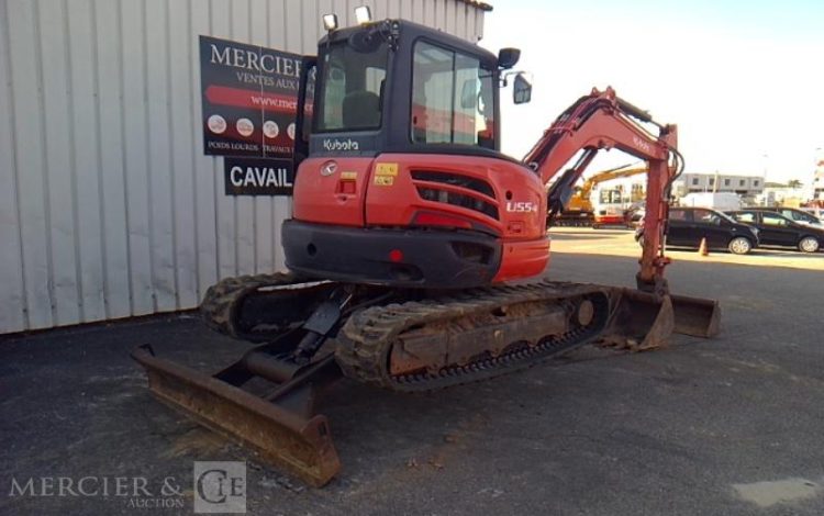 KUBOTA MINIPELLE U 55-4 KE LUXE – 1924H – AN 2019 ORA 56259