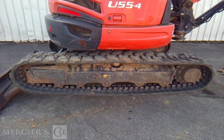 KUBOTA MINIPELLE U 55-4 KE LUXE – 1924H – AN 2019 ORA 56259