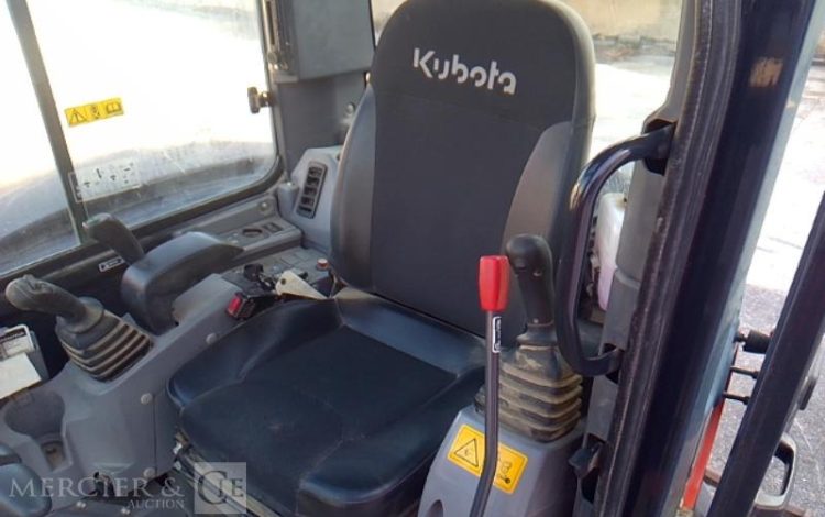 KUBOTA MINIPELLE U 55-4 KE LUXE – 1924H – AN 2019 ORA 56259