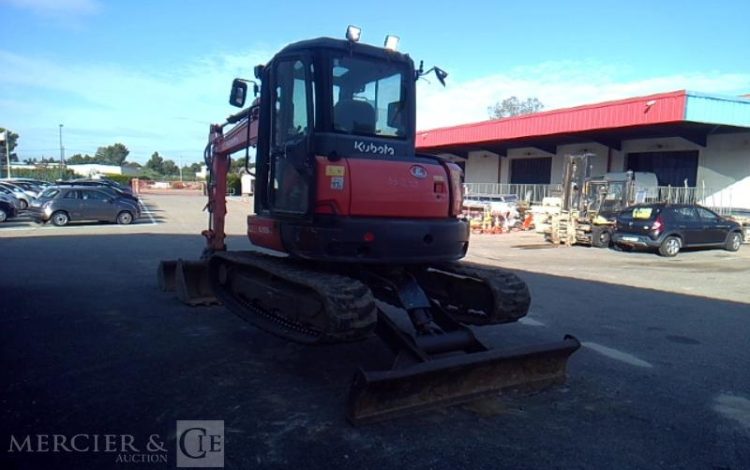 KUBOTA MINIPELLE U 55-4 KE LUXE – 1924H – AN 2019 ORA 56259