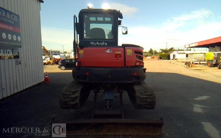KUBOTA MINIPELLE U 55-4 KE LUXE – 1924H – AN 2019 ORA 56259