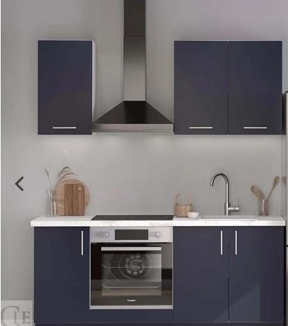 autre Cuisine couleur bleu nuit de 180 cm ,de la marque OSKAB Important : Le client re  566