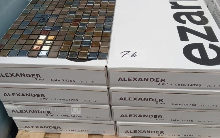 autre Lot d’environ 30m2 de mosaïque type ALEXANDER de 31cm x 50cm marque EZARRI  573