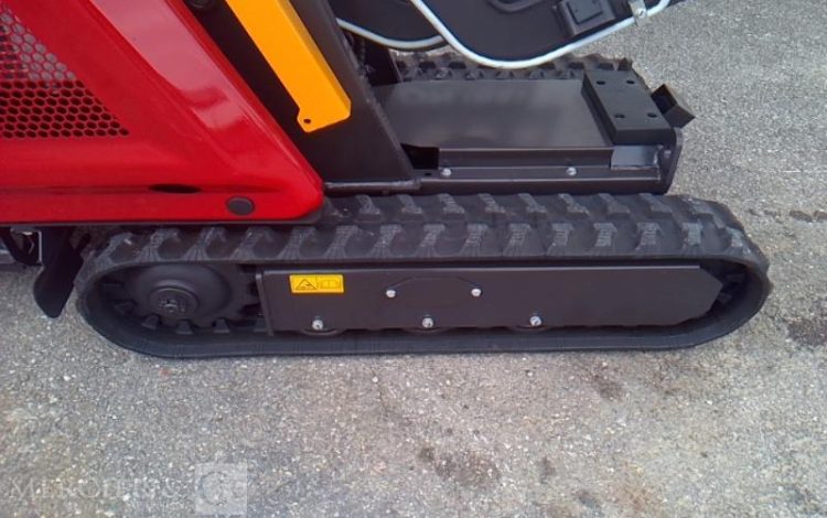 GENERIQUE MINI DUMPER SUR CHENILLE  RHINOCEROS XN800 – D192 – AN2024 MATERIEL NEUF ROUGE 80644