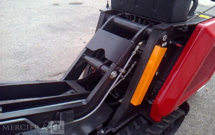 GENERIQUE MINI DUMPER SUR CHENILLE  RHINOCEROS XN800 – D192 – AN2024 MATERIEL NEUF ROUGE 80644