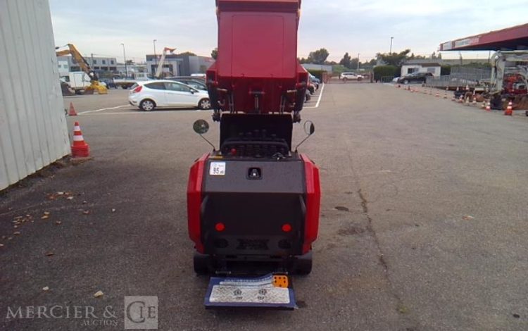 GENERIQUE MINI DUMPER SUR CHENILLE  RHINOCEROS XN800 – D192 – AN2024 MATERIEL NEUF ROUGE 80644