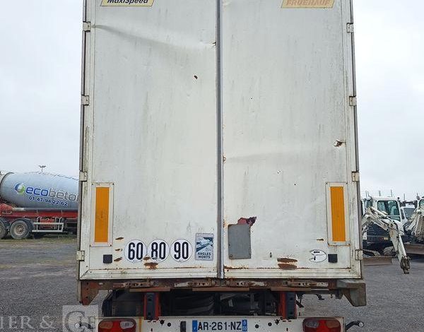 FRUEHAUF SREM PAROIS LATERALES SOUPLES COULISSANTES 13M 3 ESSIEUX SUSPENSIONS AIR  AR-261-NZ